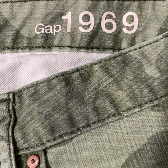 Gap 1969 always skinny Camo jeans - Picture 5 of 6